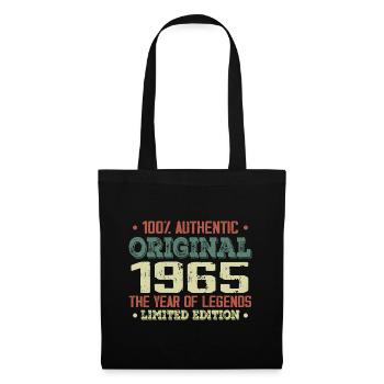 Légende Depuis 1965 Né en 1965 - 59e Anniversaire - Sac en tissu - noir - Devant