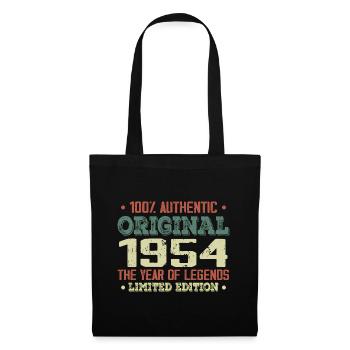 Legend since 1954 Born in 1954 - 70th Birthday - Tote Bag - black - Front