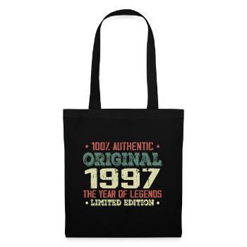 Legend since 1997 Born in 1997 - 27th birthday - Tote Bag - black - Front