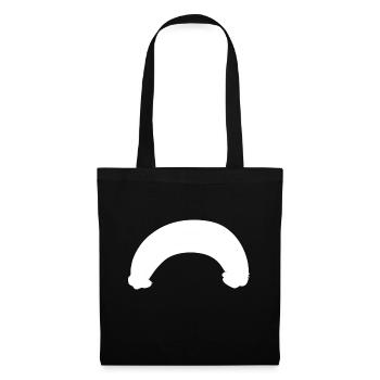 arc icon line - Tote Bag - black - Front