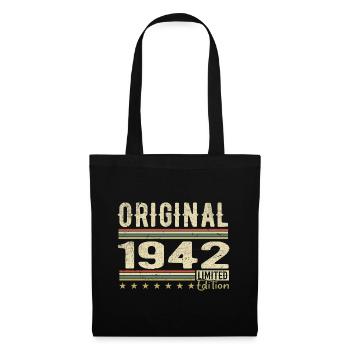 Original 1942 - Retro 1942 Birthday Gift - Tote Bag - black - Front