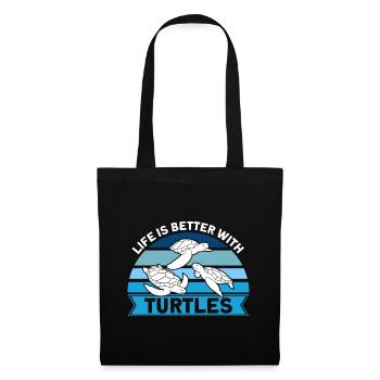 Sea Turtle Turtle Lovers Schildkrö - Tote Bag - black - Front