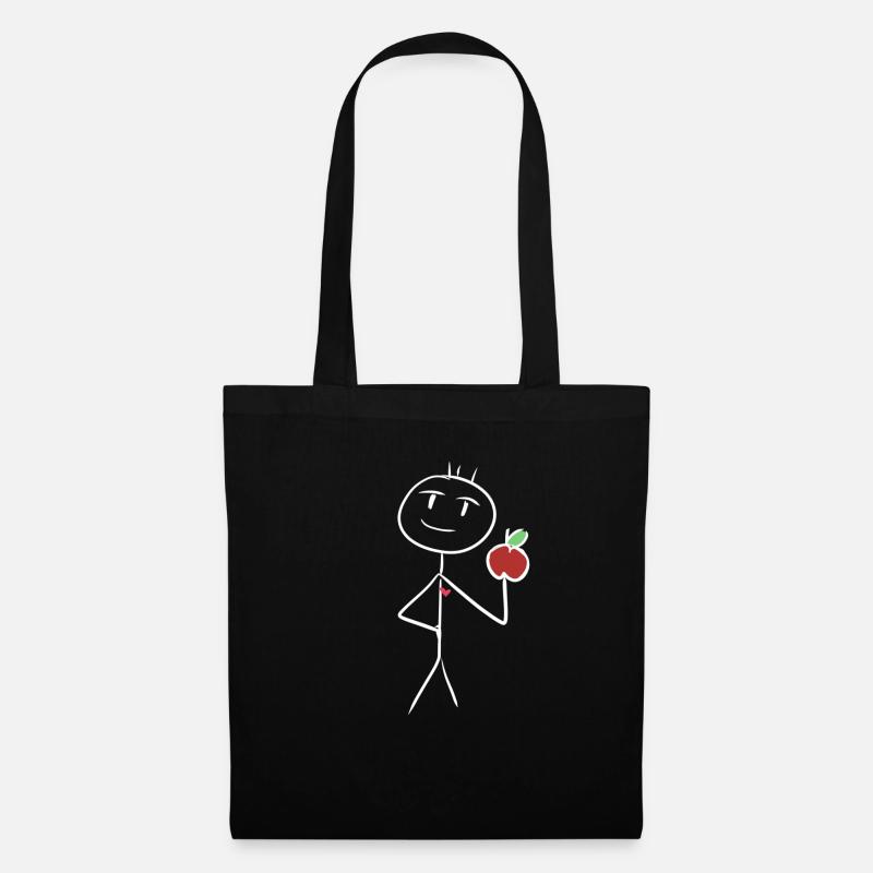 Malade en bonne santé - Sac en tissu - noir