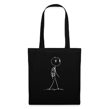 hiking hikers - Tote Bag - black - Front