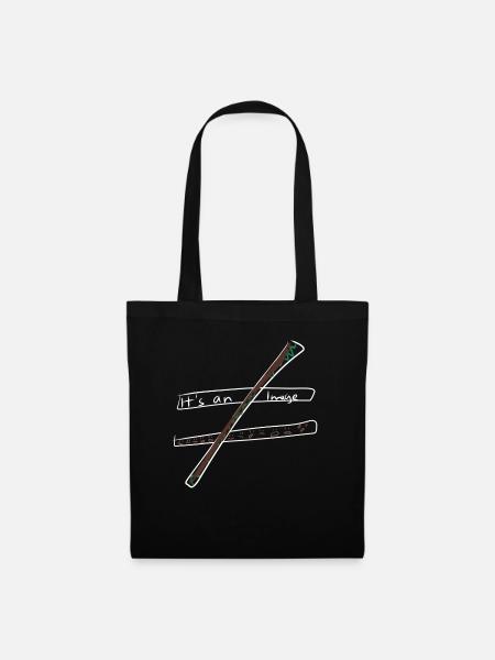 Calcul d’équation - Sac en tissu - noir