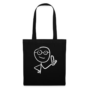thumbs up - Tote Bag - black - Front