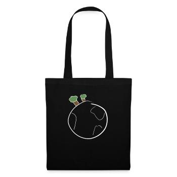 globe - Tote Bag - black - Front