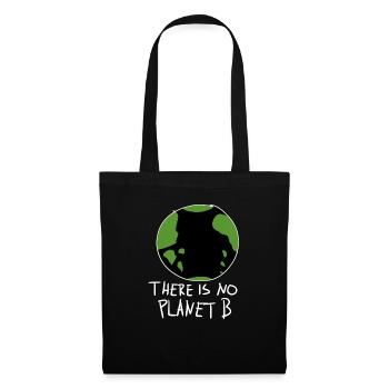 protection du climat changement climatique planète terre b - Sac en tissu - noir - Devant