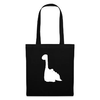 dinosaur symbol animal - Tote Bag - black - Front
