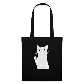 Cat animal cute symbol - Tote Bag - black - Front