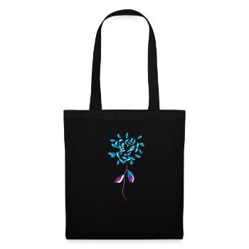 bluem symbol blue plant - Tote Bag - black - Front