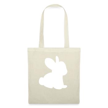 Symbole de lapin Animal Bébé Mignon - Sac en tissu - nature - Devant