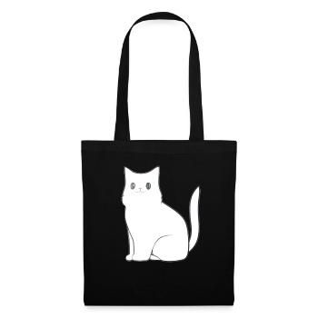 Cat Animal Icon Pet - Tote Bag - black - Front
