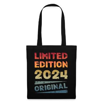 Limited Edition Geburtstag Party Jahrgang 2024 - Stoffbeutel - Schwarz - Vorne