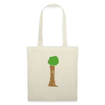 arbre, icône, nature, vert, plante - Sac en tissu - nature - Devant