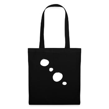 Formes Cercles Cercle Symbole - Sac en tissu - noir - Devant