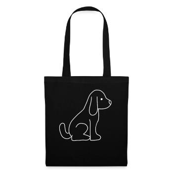 Dog Symbol Animal Pet Animals - Tote Bag - black - Front