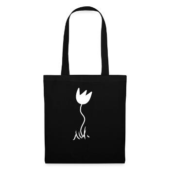 Plant, Flower, Nature, Symbol - Tote Bag - black - Front