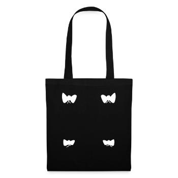 Loops Pattern Shapes Symbol - Tote Bag - black - Front