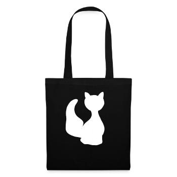 Cat Animal Icon Pet - Tote Bag - black - Front