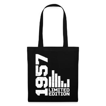 Vintage 1957 Birthday Gift 1957 Year 1957 - Tote Bag - black - Front