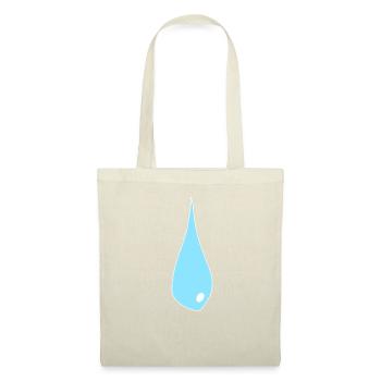 Eau de larmes triste - Sac en tissu - nature - Devant