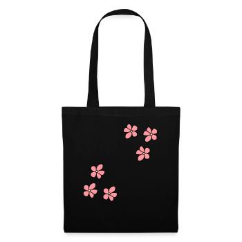 Fleurs Fleur Rose Plante Symbole Nature - Sac en tissu - noir - Devant