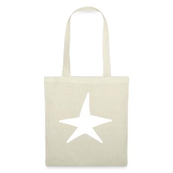 Symbole Étoile Forme Nuit - Sac en tissu - nature - Devant