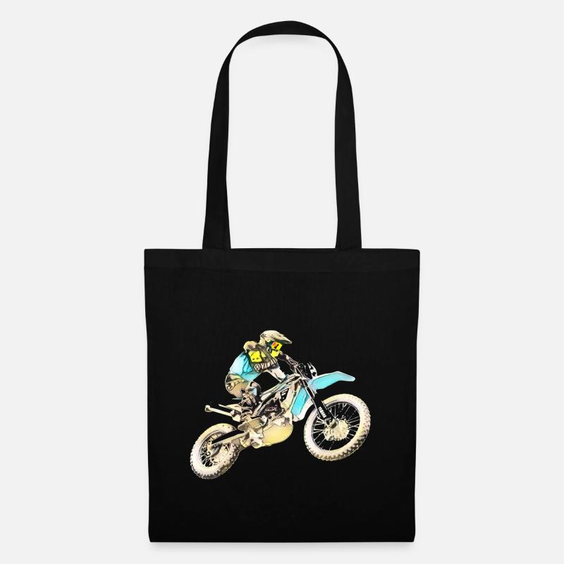 Motocross - Tote Bag - black