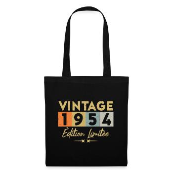 Vintage 1954 Édition Limitée - Sac en tissu - noir - Devant