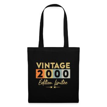 Vintage 2000 Édition Limitée - Sac en tissu - noir - Devant