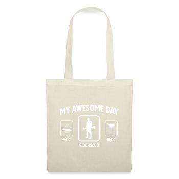 My Great Day - Wine - Fitness - - Tote Bag - nature - Front