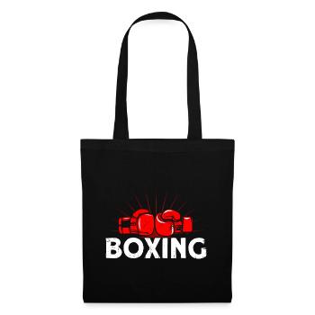 Boxen Boxen Geschenk - Stoffbeutel - Schwarz - Vorne