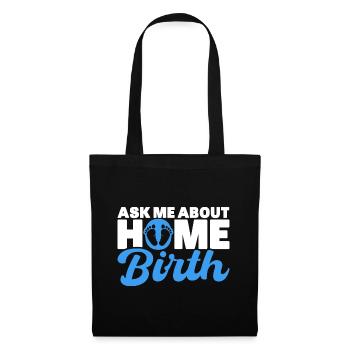 Sage-femme obstétricienne LD Work Gift - Sac en tissu - noir - Devant