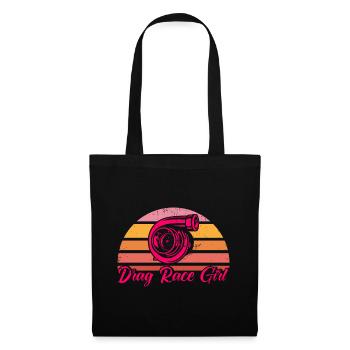 Drag Race Drag Racing Car Racing Gift - Tote Bag - black - Front