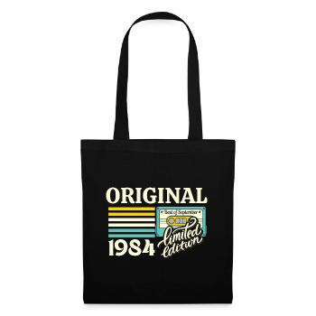 40th Anniversary Cassette September 1984 - Tote Bag - black - Front