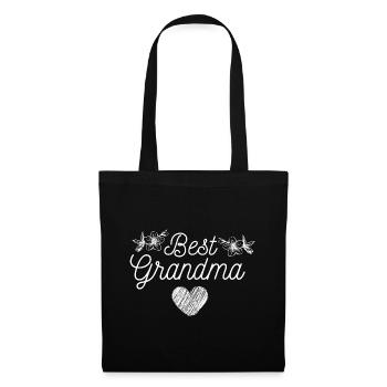 Meilleure grand-mère - Sac en tissu - noir - Devant