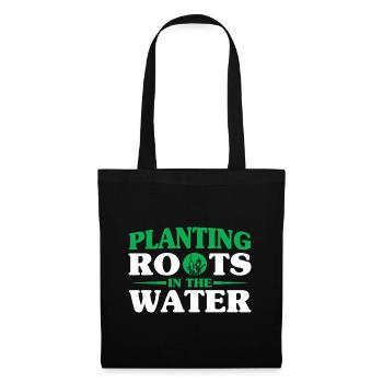 Water Gardener Planting Roots in Water Gift - Tote Bag - black - Front