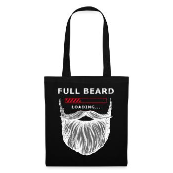 Full beard loading - Stoffbeutel - Schwarz - Vorne