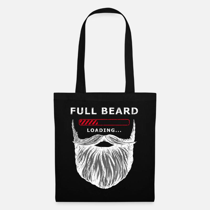 Full beard loading - Sac en tissu - noir