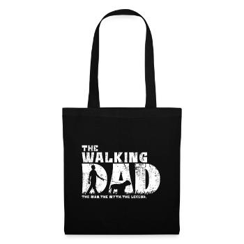 CONTINENTA BULLDOG Bulldogge Walking Papa - Sac en tissu - noir - Devant