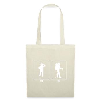 Du - Ich - Wanderer Hobby - Tote Bag - nature - Front