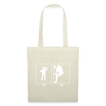 You - Me - Climbing Links - Tote Bag - nature - Front