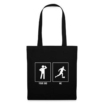 Your Daddy - Me - Extreme Soccer Player - Tote Bag - black - Front