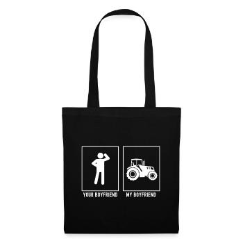 Votre ami - Mon ami - T agricole - Sac en tissu - noir - Devant