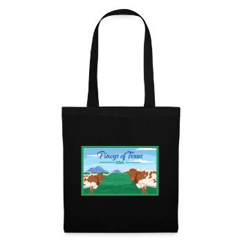 Texas Fil-Am Design for Proud Pinoys - Tote Bag - black - Front