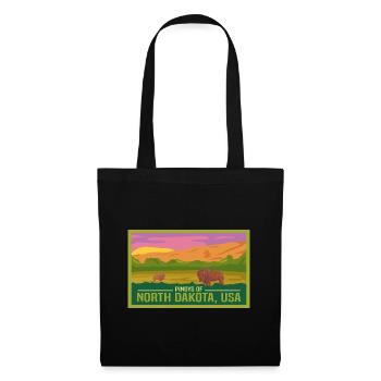 North Dakota Fil-Am Design pour les fiers Pinoys - Sac en tissu - noir - Devant