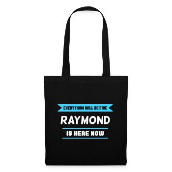 Raymond Name Saying für stolze Raymonds - Stoffbeutel - Schwarz - Vorne