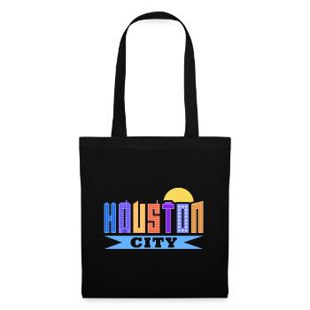Design de la ville de Houston pour les fiers résidents de Houston - Sac en tissu - noir - Devant
