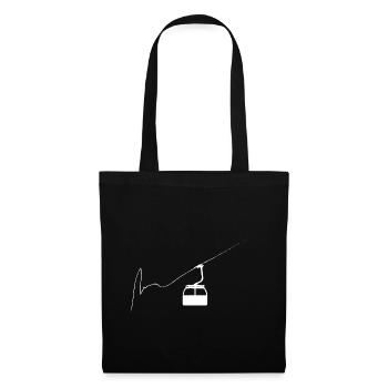 Skiing - (24) - Tote Bag - black - Front